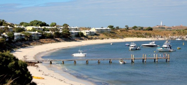 Mary's Cove on the southern side of the island