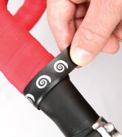 Bar tape can come with it's own logo