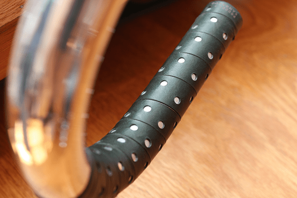 Patebury Kangaroo Leather hole punched Bar Tape