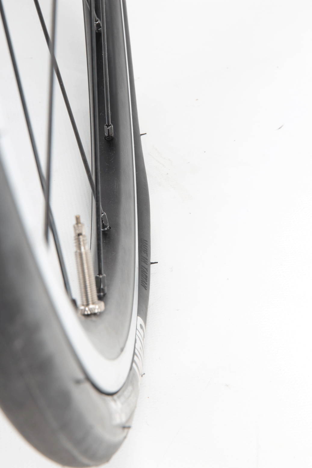 The amount a tyre bulges sideways has a big effect on rolling resistance.