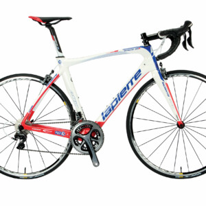 Upspec components (Dura-Ace cranks and rear derailleur) are used with discretion giving you the most bang for your buck.