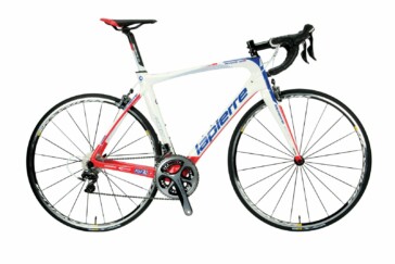 Upspec components (Dura-Ace cranks and rear derailleur) are used with discretion giving you the most bang for your buck.