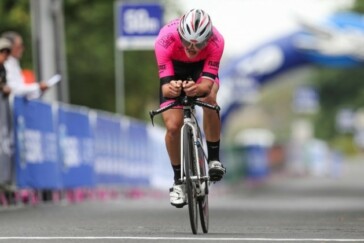 Declan Baker rode the 29.3km U23 Men's Time Trial at the 2015 CA Road Nationals in January 2015