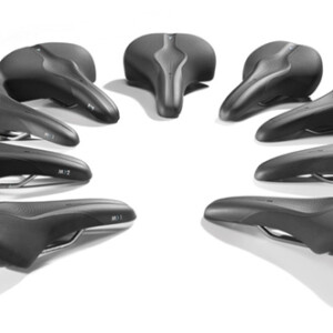 The whole Scientia range of saddles, made for comfort and performance.