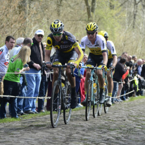 Flat mount disc calipers provide extra rigidity and better heat management.