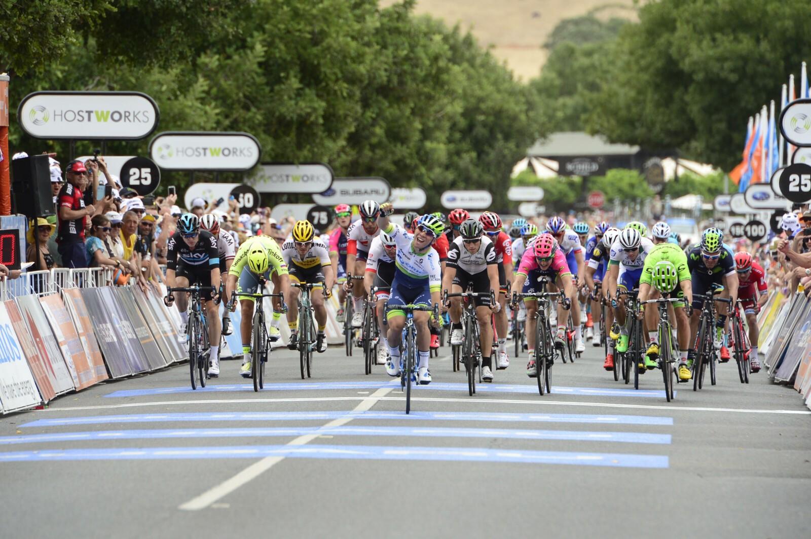 Spotted at the Tour Down Under, the all new KASK eyewear worn by Drapac Professional Cycling.