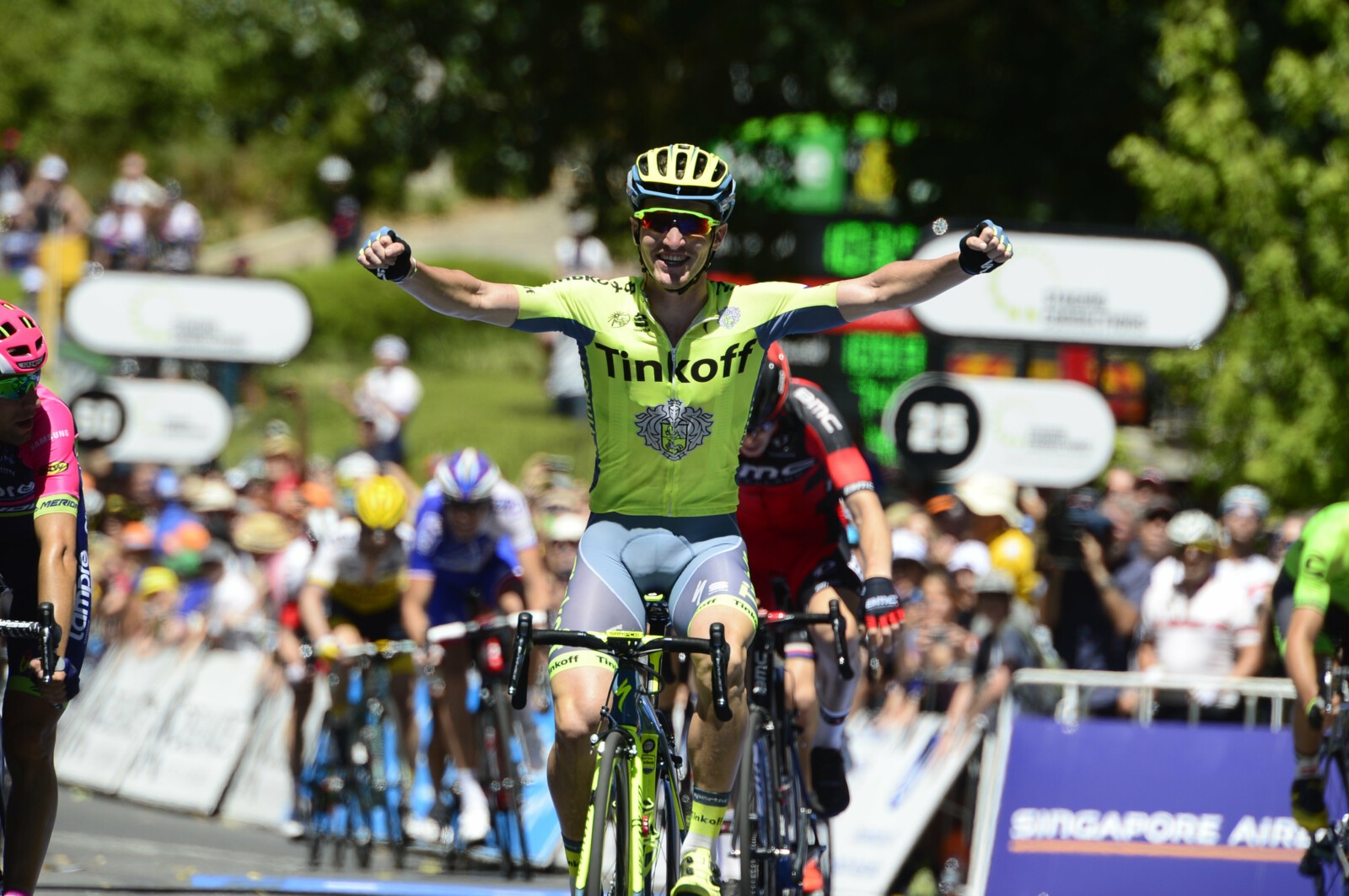 Meyer has spent four years with Orica GreenEdge.