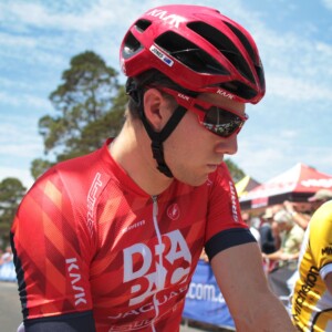 Spotted at the Tour Down Under, the all new KASK eyewear worn by Drapac Professional Cycling.