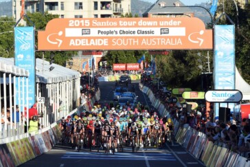 Returning champion Rohan Dennis will once again make his mark on the Santos Tour Down Under with Team BMC Racing. Image by Sirotti