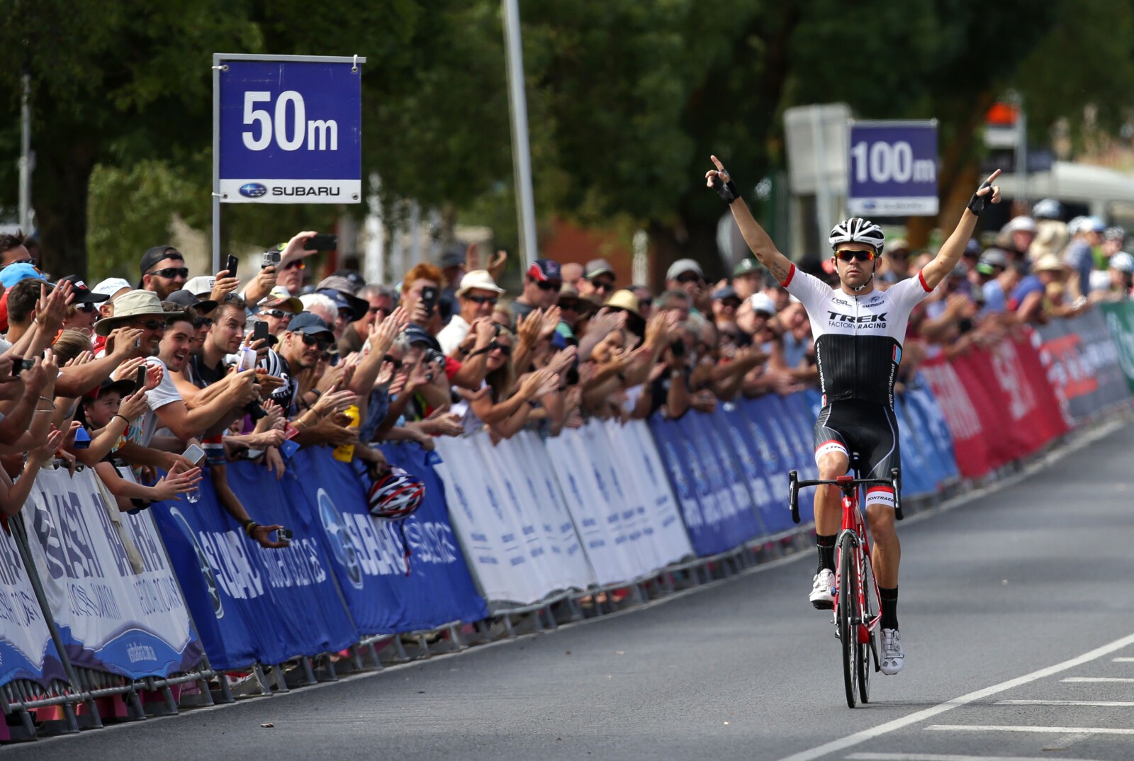 The top 3, Jack Bobridge, Cameron Meyer and Pat Lane. Photo by Cycling Australia.