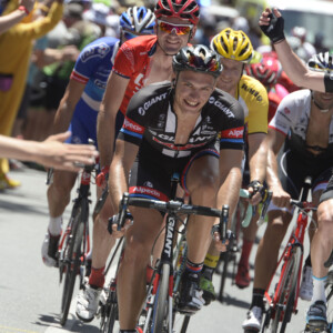 Michael Rogers at last years Santos Tour Down Under, this year he was unable to attend due to a heart defect. Photo by Sirotti.