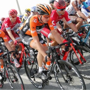 Dutch Pro-Continental team Roompot-Oranje Peloton's have opted for this Isaac Element disc brake equiped bike due to increased performance.