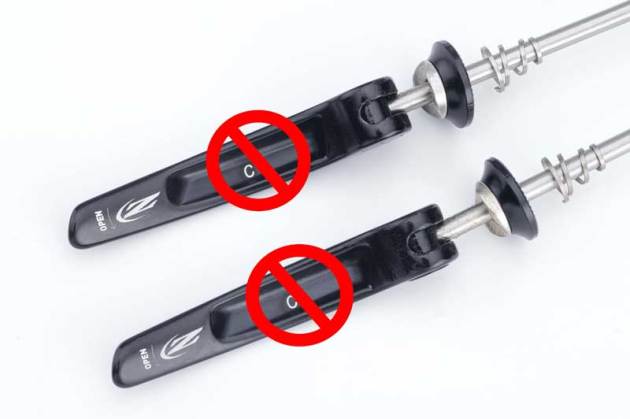 These are the Zipp quick release skewer that are NOT affected by the safety recall.