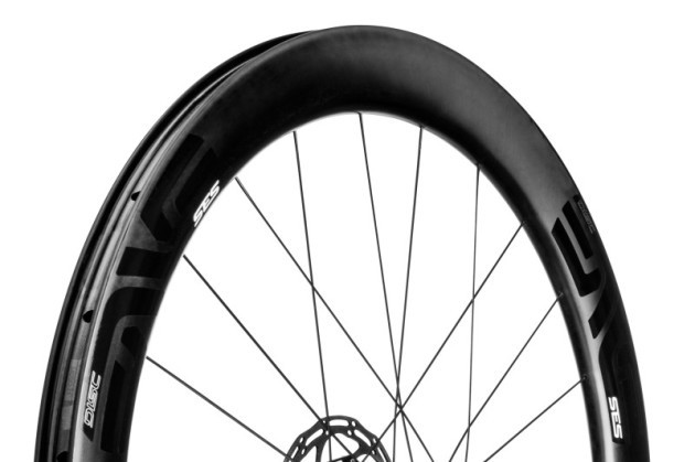 The ENVE 5.6 road-disc compatible rim comes as a tubeless-ready clincher.