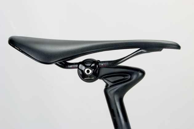 The CG-R post is designed to act like a spring, providing a mild suspension below the saddle.