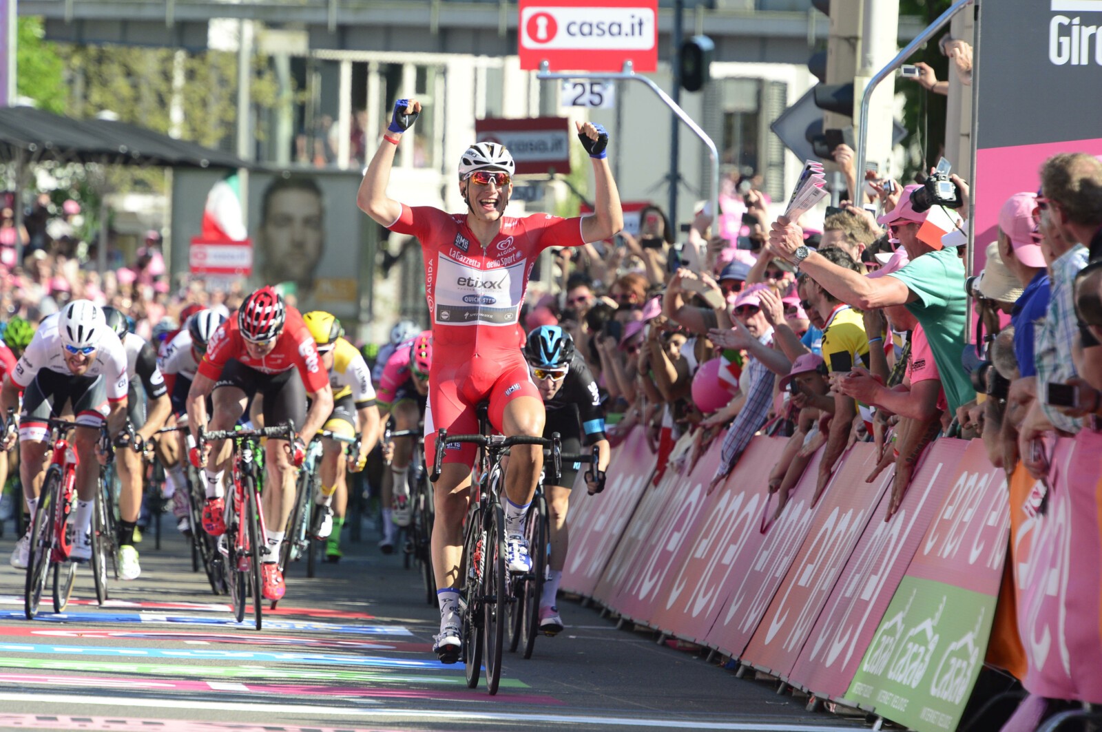 Stage 4 map of the Giro