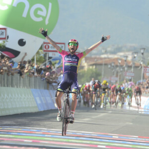 A Map of Stage 5 at the Giro.