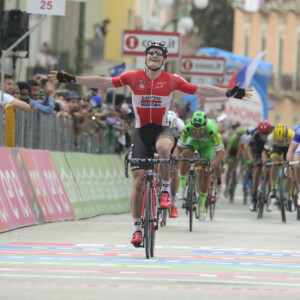 A map of Stage 6 at the Giro.