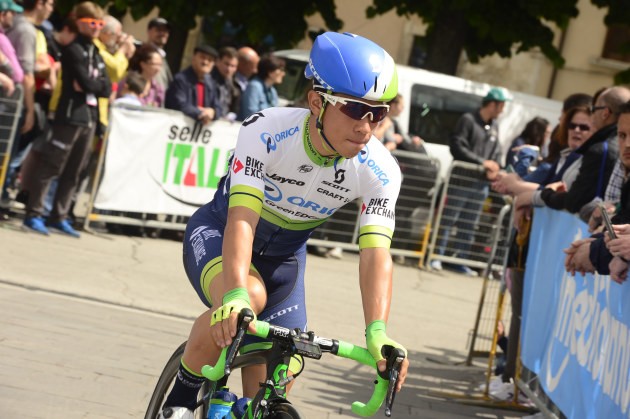 Caleb Ewan managed fourth place on Stage 7 after opening up an impressive sprint, it just wasn't strong enough to hold of the German Gorilla Greipel. Photo by Sirotti