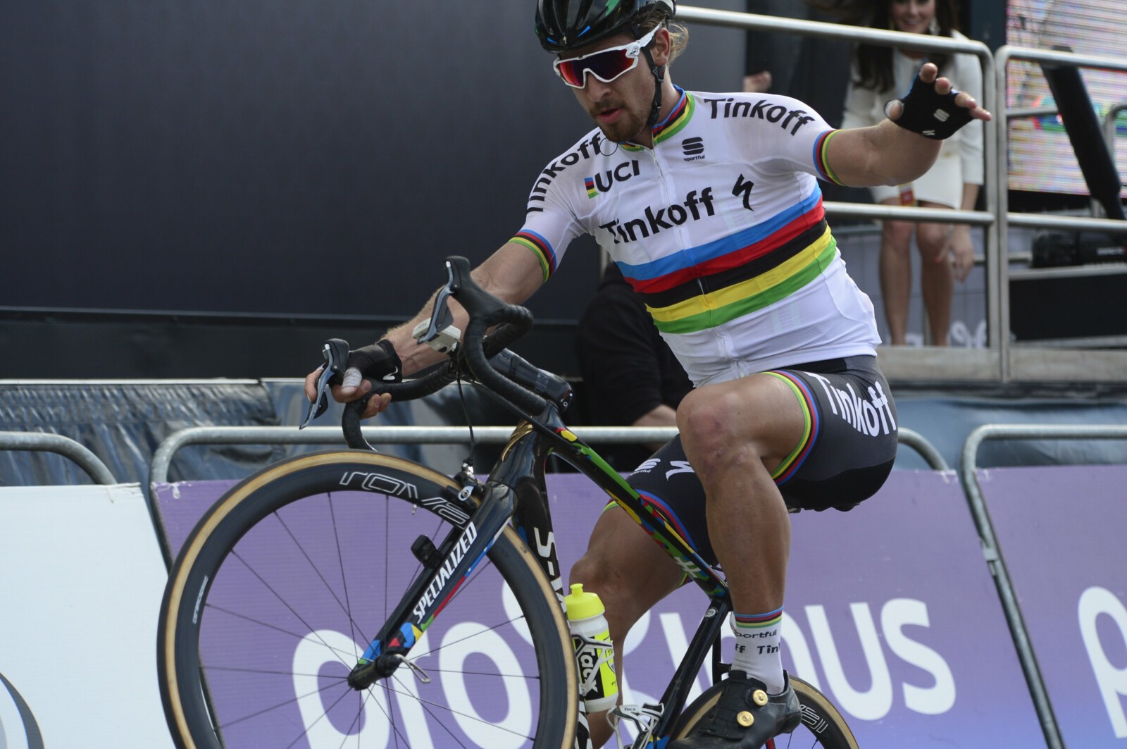 Everything about the Aerowave Corsa looks fast from the short headtube to the bold livery.