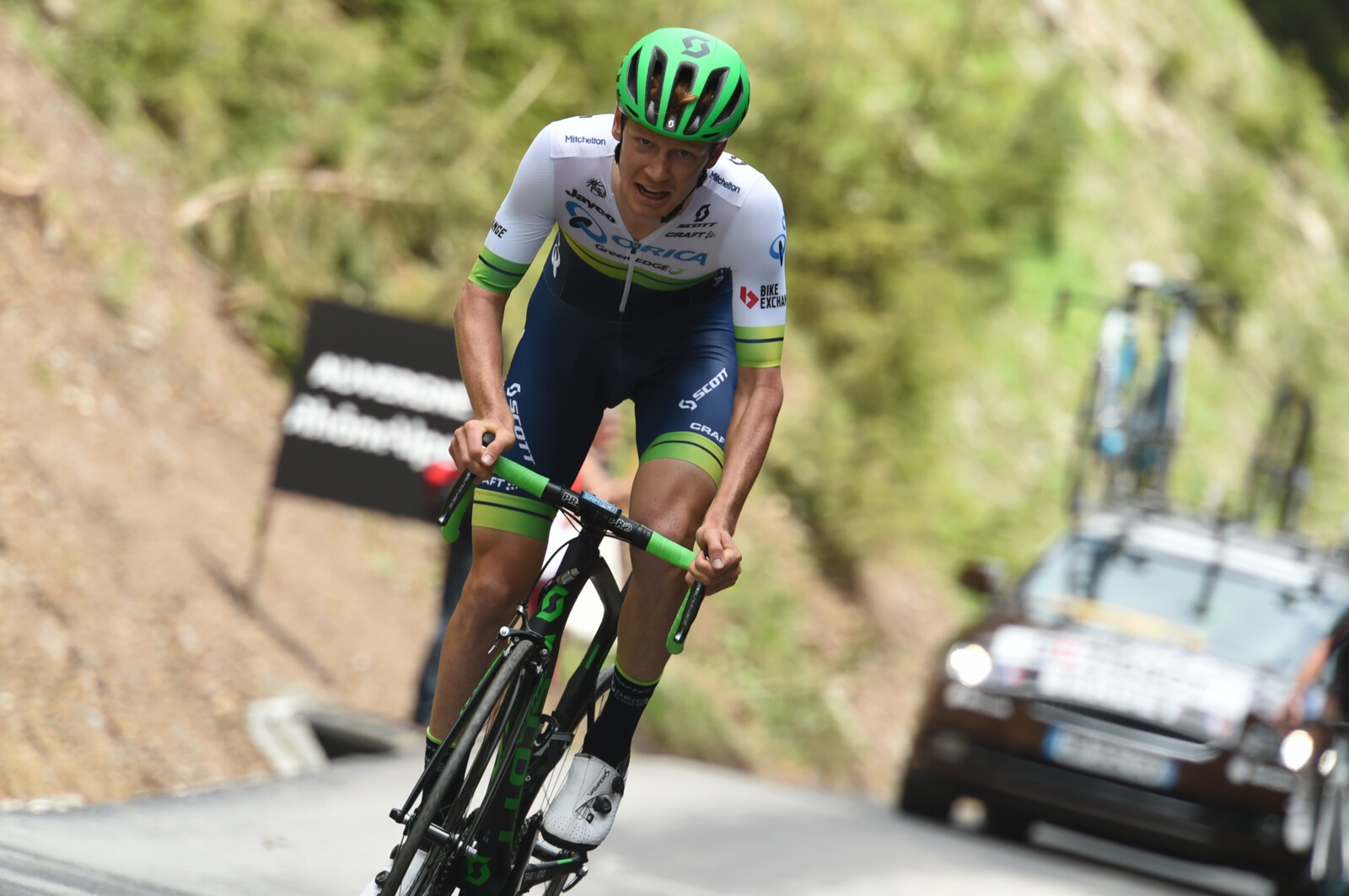 Jack Haig will be at the Tour of Poland in support of Simon Yates but is also expected to perform well and finish among the top contenders. Photo by Sirotti
