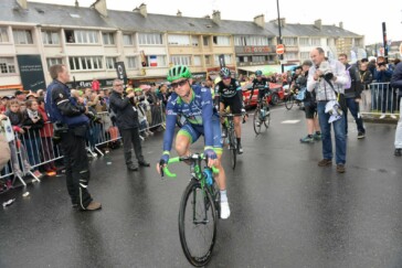 Marcel Kittel on the podium of Stage 4. Photo by Sirotti