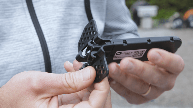 The new telemetry sensor on all the riders bikes, feeding real-time data of speed, power and weather conditions from within the peloton back to the new Dimension Data truck. Photo courtesy of Dimension Data.