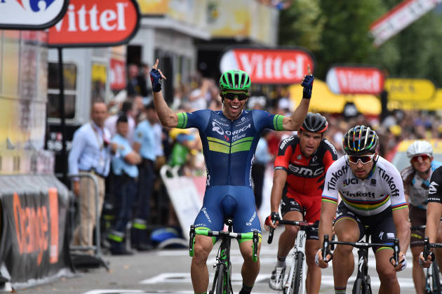 Michael Matthews will be out to even the score with current World Champion Peter Sagan. Image Sirotti.