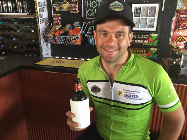Greg is currently 2000km into his 15,000 epic 'Ride Around Oz' adventure.