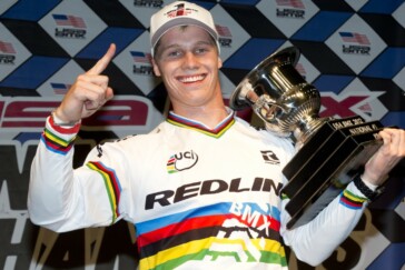 Sam Willoughby is a dual Olympian and World Champion BMX star. Image: Sam Willoughby Facebook.