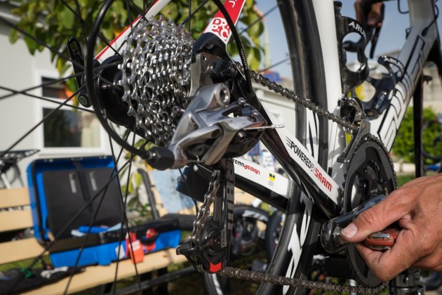 A thorough clean and check for any crash damage or fatigue in the frame.