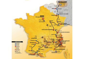 Alexis Boulivet, a 20-year-old, conceptual arts student, designed the 2017 TDF poster and won 5 000 euros for his efforts.