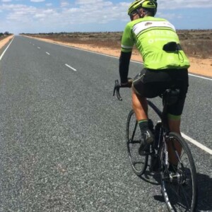 Greg McDermott has made some impressive 1-day tallies in his ride around Oz including several 300+km days.