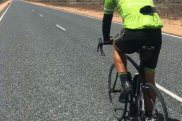 Greg McDermott has made some impressive 1-day tallies in his ride around Oz including several 300+km days.