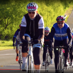 Riders enjoy quiet country roads between Blayney and Bathurst as they train for the B2B event. Image: Nat Bromhead.