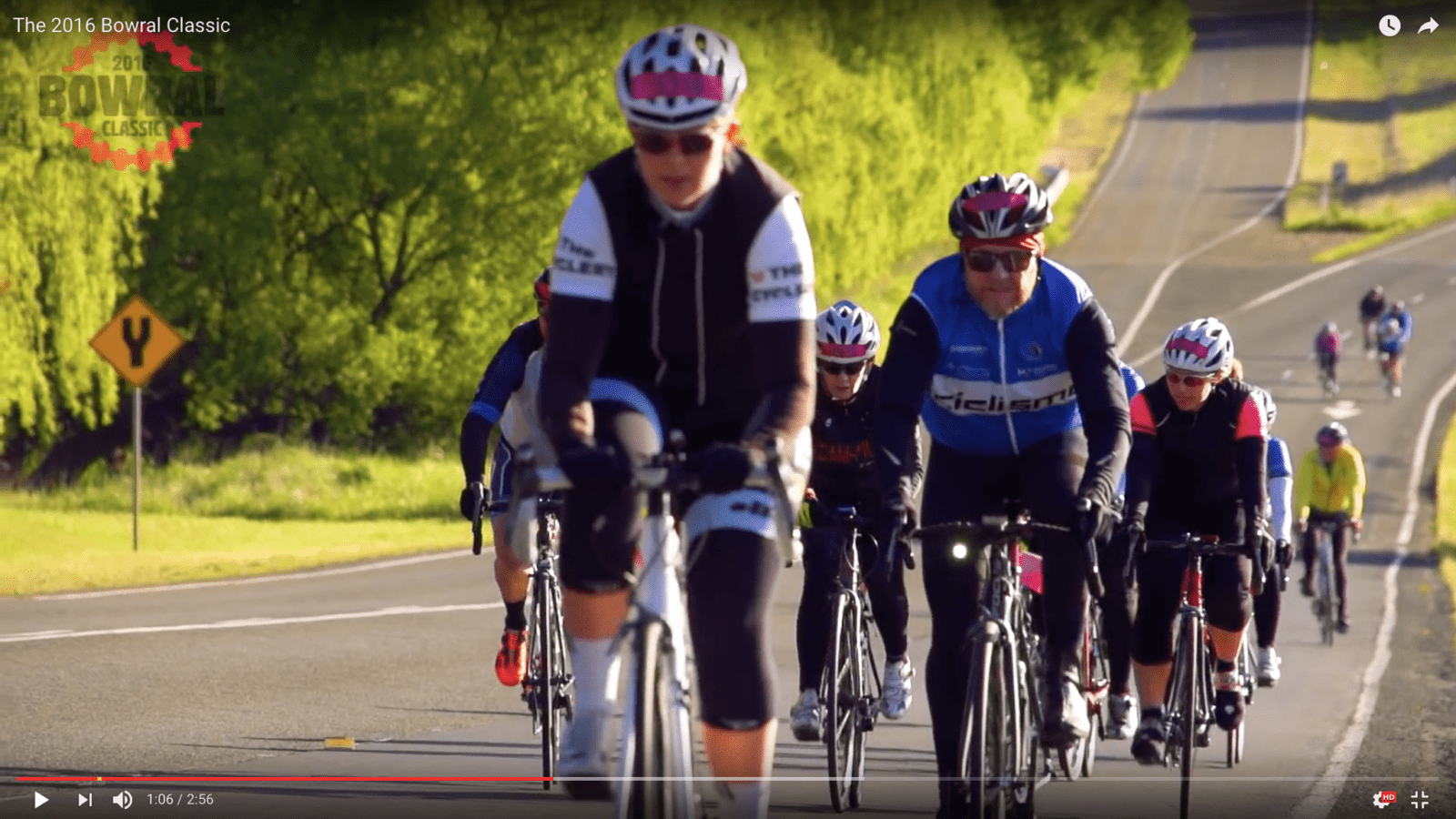 Riders enjoy quiet country roads between Blayney and Bathurst as they train for the B2B event. Image: Nat Bromhead.