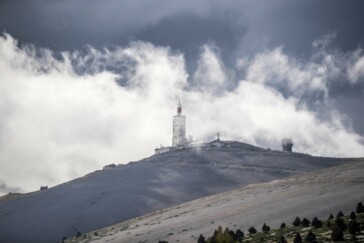 Beast by name and beast by nature. Apart from the relentless gradient, wind speeds at the summit of Ventoux can top 300kph.