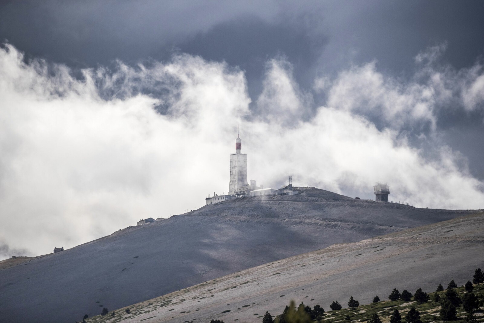 Beast by name and beast by nature. Apart from the relentless gradient, wind speeds at the summit of Ventoux can top 300kph.