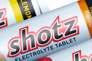 Shotz Electrolyte Tablets not only taste great but will help keep you going on this long, hot summer rides.