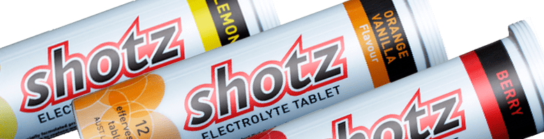 Shotz Electrolyte Tablets not only taste great but will help keep you going on this long, hot summer rides.