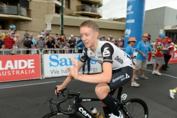 Cameron Meyer suddenly quit Team Dimension Data earlier this year and has since focused on a return to track cycling. Image: Sirotti.