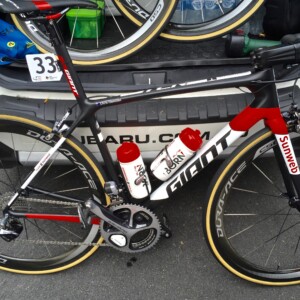 These DT Swiss hubs use a 'straight pull' spoke system; a methodsome brands use to reduce hub weight.