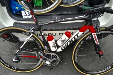 These DT Swiss hubs use a 'straight pull' spoke system; a methodsome brands use to reduce hub weight.