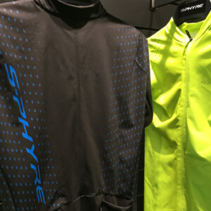 Shimano's new S-PHYRE clothing range compliments the S-PHYRE cycling shoes released last year. Image: Nat Bromhead