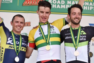 Miles Scotson & fans celebrate his huge win at the Nationals. Image GTR Events / Twitter.