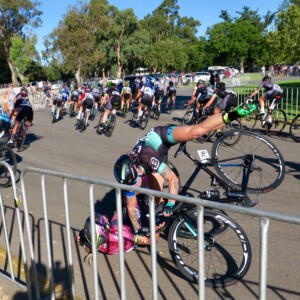 Kirsten Wild wins the final stage of the Santos Women's Tour. Image: Nat Bromhead.
