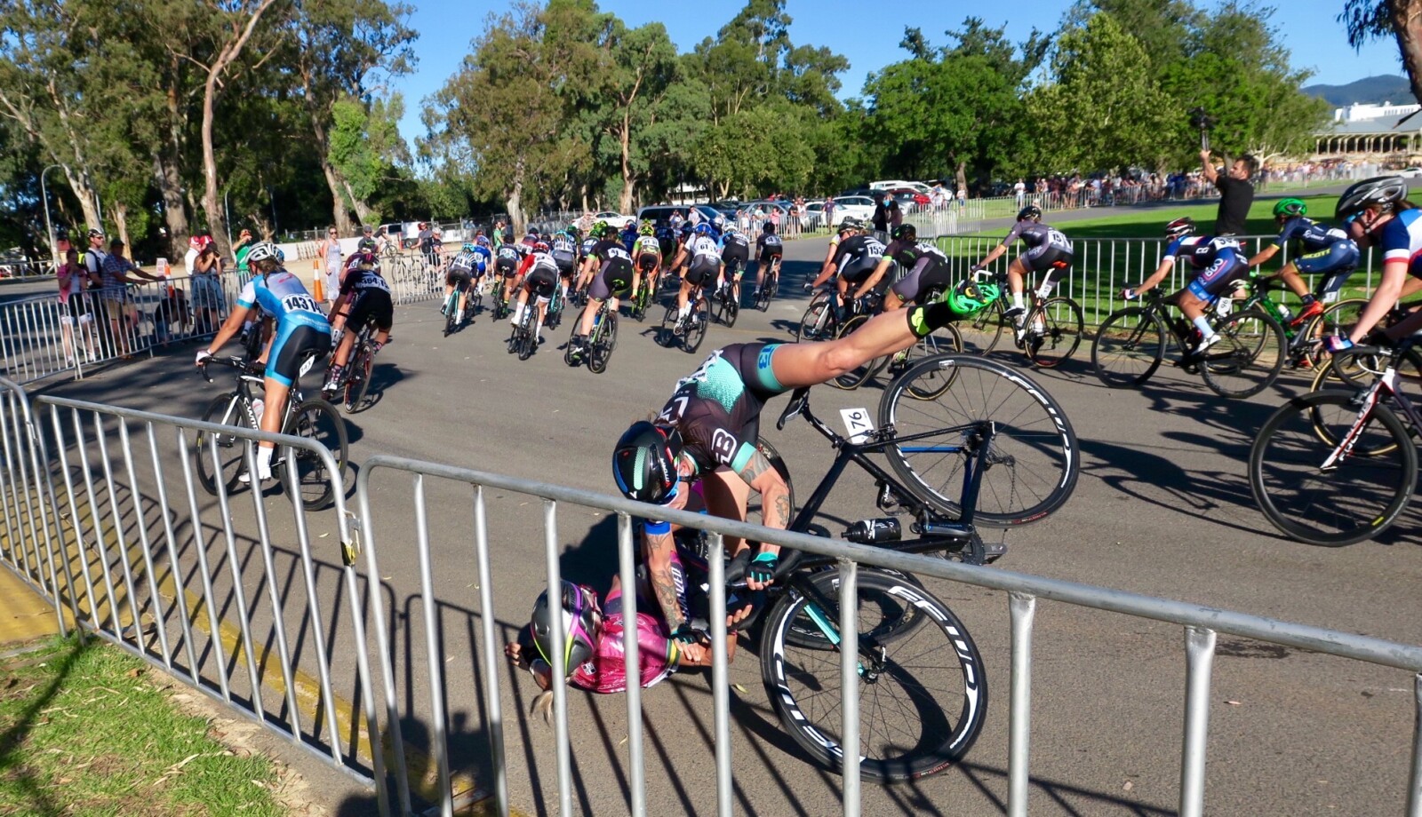 Kirsten Wild wins the final stage of the Santos Women's Tour. Image: Nat Bromhead.
