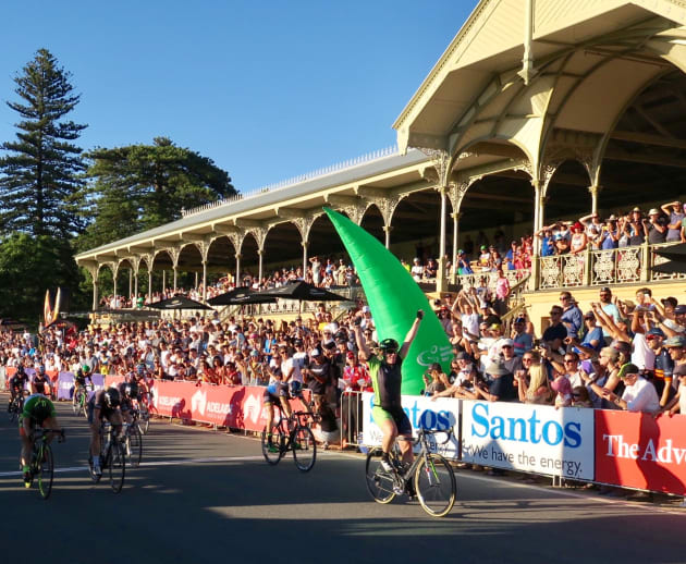 Kirsten Wild wins the final stage of the Santos Women's Tour. Image: Nat Bromhead.