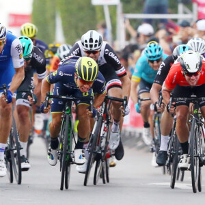 German powerhouse Marcel Kittel enjoys his first WorldTour win of 2017. Image: VelonCC
