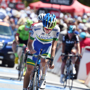 Jai Hindley at the team's presentation prior to Stage 1 of the 2017 Tour Down Under. Image: Sirotti